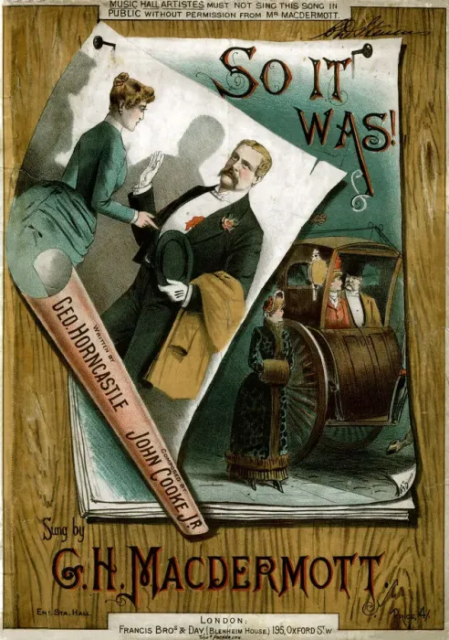 Framed Print : Music cover, So It Was Framed Print : Music cover, So It Was