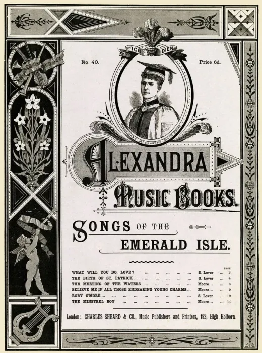 Framed Print : Music cover, Alexandra Music Books Framed Print : Music cover, Alexandra Music Books