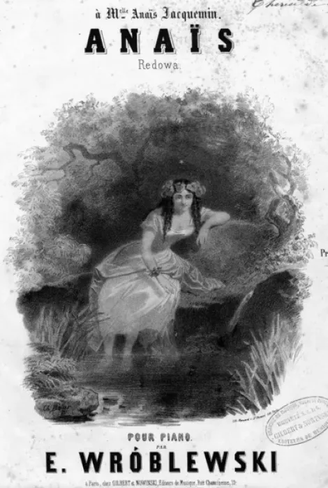 Framed Print : Music cover, Anais by Emile Wroblewski Framed Print : Music cover, Anais by Emile Wroblewski