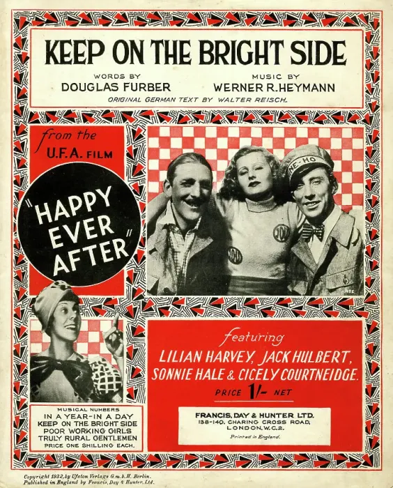 Framed Print : Music cover, Keep on the Bright Side, from Happy Ever After Framed Print : Music cover, Keep on the Bright Side, from Happy Ever After