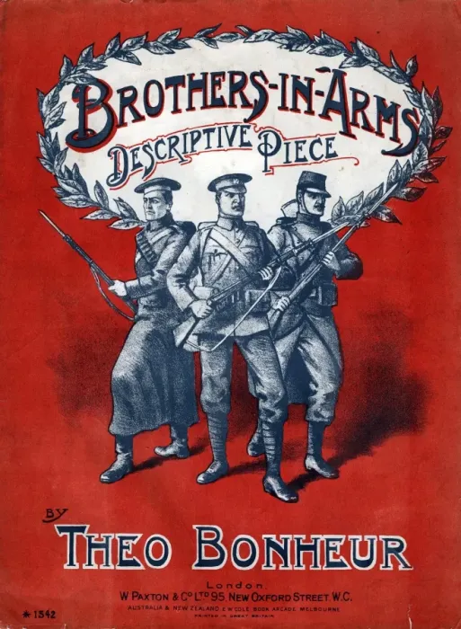 Framed Print : Music cover, Brothers-in-Arms Framed Print : Music cover, Brothers-in-Arms