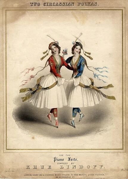 Music cover for Two Circassian Polkas