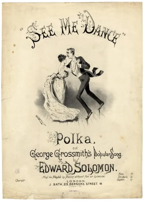 Framed Print : Music cover for See Me Dance the Polka Framed Print : Music cover for See Me Dance the Polka