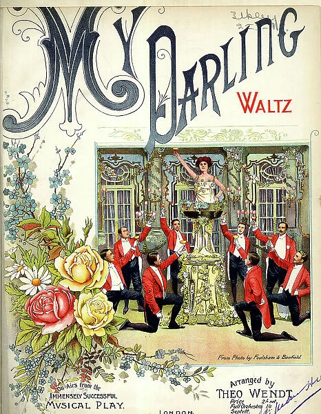 Music cover, My Darling Waltz