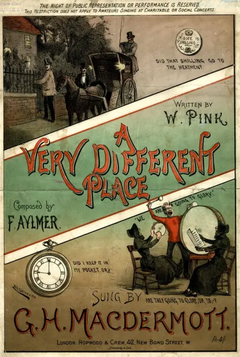 Framed Print : Music cover, A Very Different Place Framed Print : Music cover, A Very Different Place