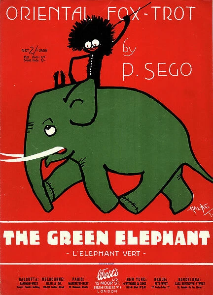 Music cover, The Green Elephant