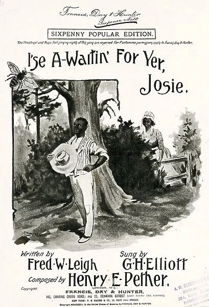 Music cover, I'se A-Waitin For Yer, Josie