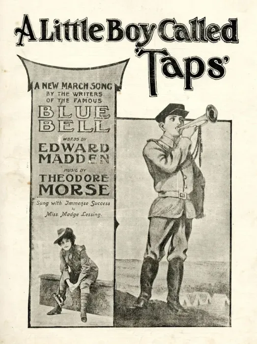 Framed Print : Music cover, A Little Boy Called Taps Framed Print : Music cover, A Little Boy Called Taps