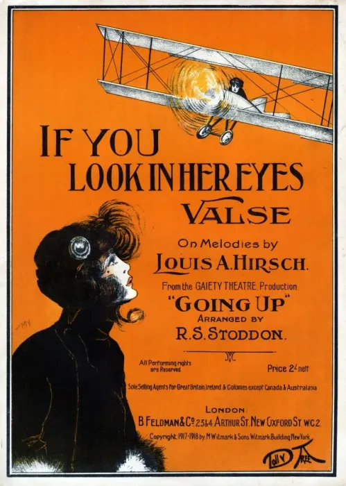 Framed Print : Music cover, If You Look in Her Eyes Framed Print : Music cover, If You Look in Her Eyes