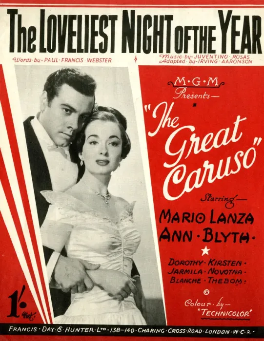 Framed Print : Music cover, The Loveliest Night of the Year Framed Print : Music cover, The Loveliest Night of the Year