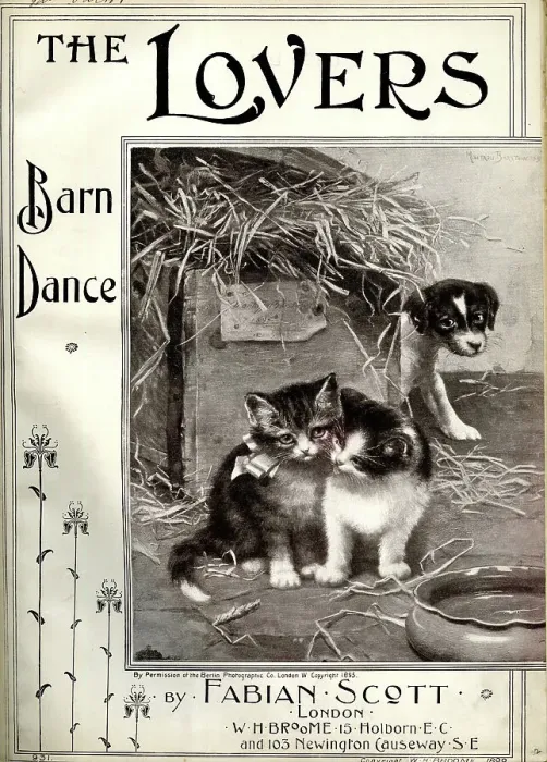 Framed Print : Music cover, The Lovers, Barn Dance Framed Print : Music cover, The Lovers, Barn Dance