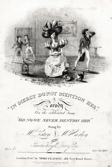 Framed Print : Music cover, In Mercy Do Not Mention Her Framed Print : Music cover, In Mercy Do Not Mention Her