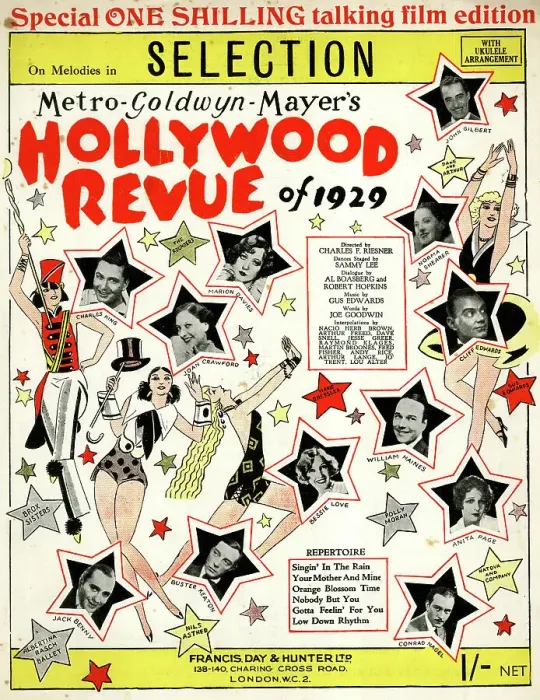 Framed Print : Music cover, MGM's Hollywood Revue of 1929 Framed Print : Music cover, MGM's Hollywood Revue of 1929