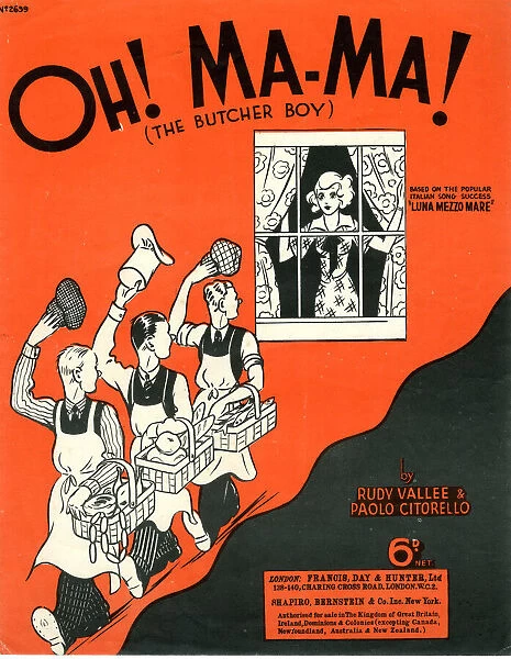 Music cover, Oh! Ma-Ma! (The Butcher Boy)