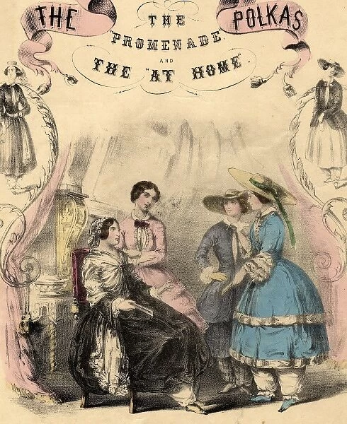 Music cover for The Promenade and At Home Polkas