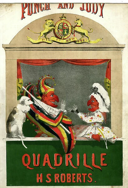 Music cover, Punch and Judy Quadrille