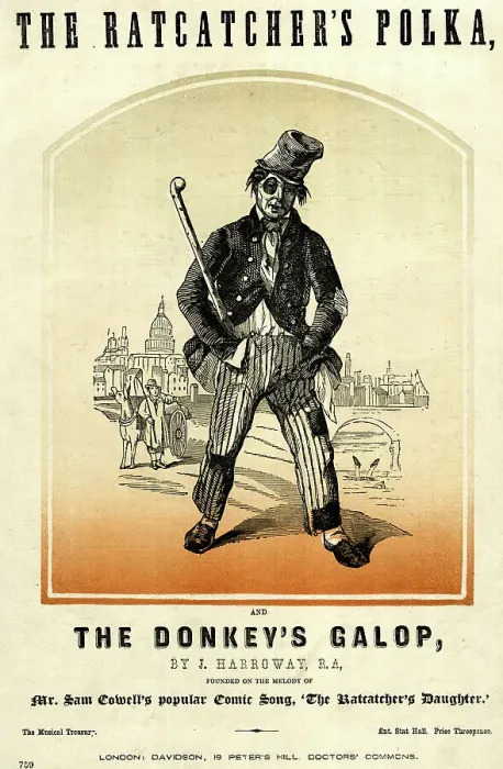 Framed Print : Music cover, The Ratcatcher's Polka Framed Print : Music cover, The Ratcatcher's Polka