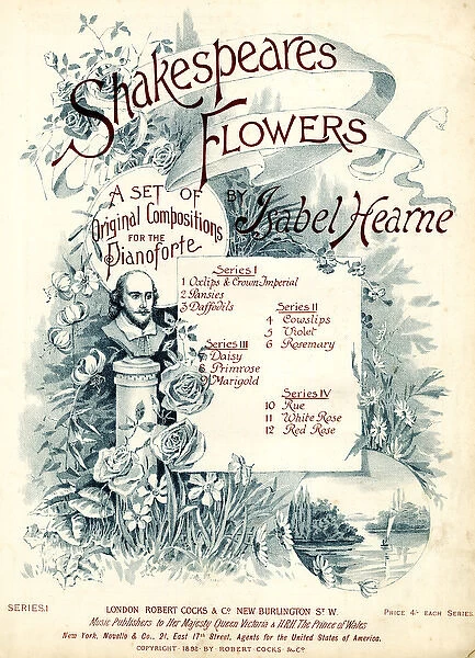 Music cover, Shakespeares Flowers