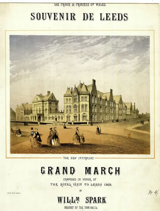 Framed Print : Music cover, Souvenir de Leeds, Grand March Framed Print : Music cover, Souvenir de Leeds, Grand March