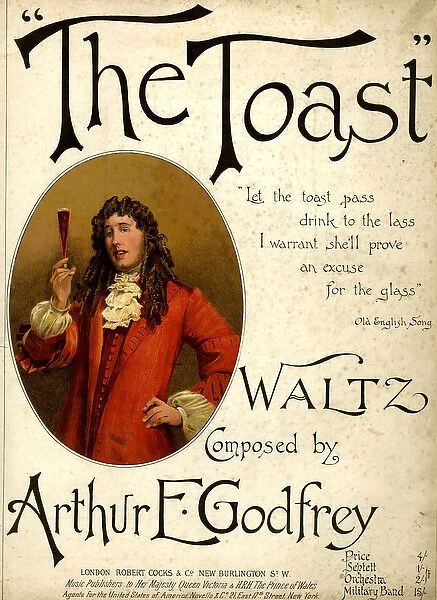 Music cover, The Toast Waltz