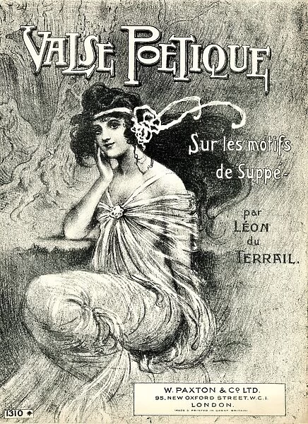 Music cover, Valse Poetique