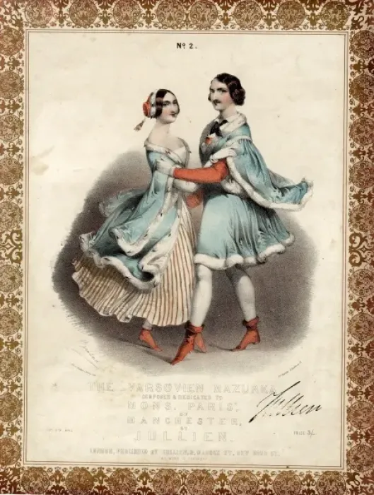Framed Print : Music cover for The Varsovien Mazurka Framed Print : Music cover for The Varsovien Mazurka