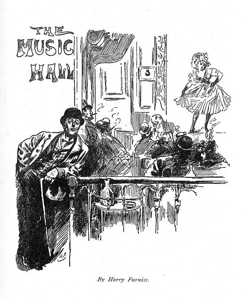 The Music Hall by Harry Furniss