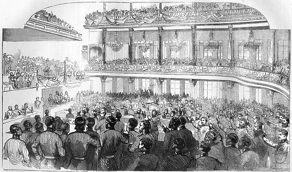 Music Hall interior, Royal Surrey Gardens, 1856