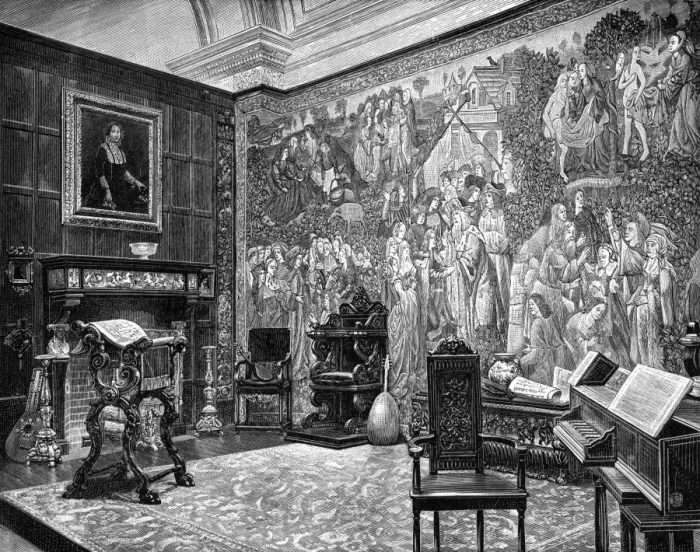 Framed Print : Music room Framed Print : Music room