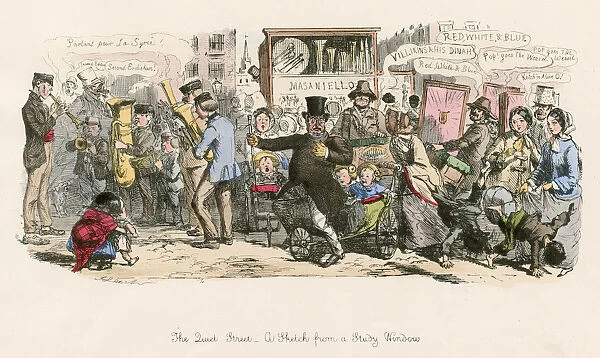 Music in Street 1856