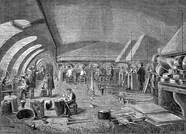 Musical instrument manufacture, 1855