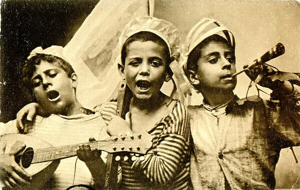 Musical Italian children
