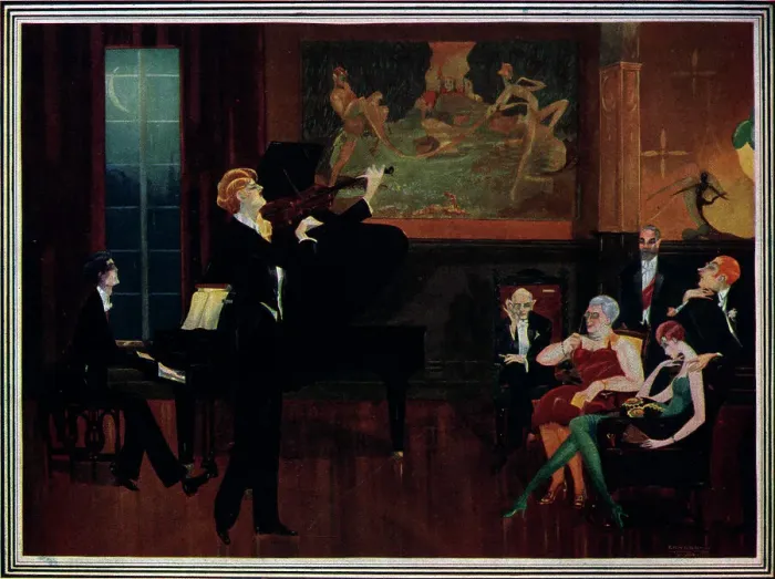 Framed Print : Musical performance in Ekhagen, Stockholm Framed Print : Musical performance in Ekhagen, Stockholm
