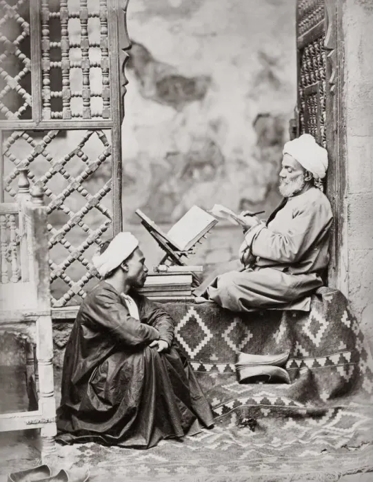 Framed Print : Muslim cleric, Egypt, c. 1880 s Framed Print : Muslim cleric, Egypt, c. 1880 s
