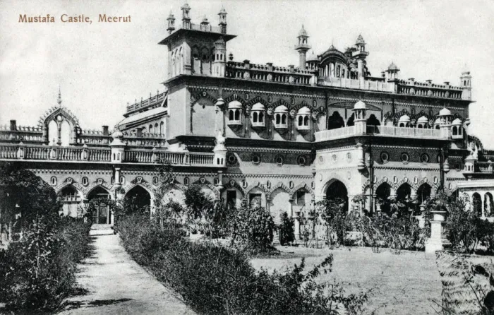 Framed Print : Mustafa Castle, Meerut, Uttar Pradesh, India Date: circa 1910s Framed Print : Mustafa Castle, Meerut, Uttar Pradesh, India Date: circa 1910s