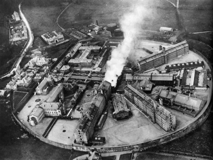 Framed Print : Mutiny at Dartmoor Prison, 1932 Framed Print : Mutiny at Dartmoor Prison, 1932