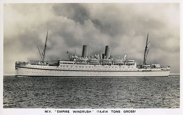 MV Empire Windrush, best known for the arrival of West Indian immigrants