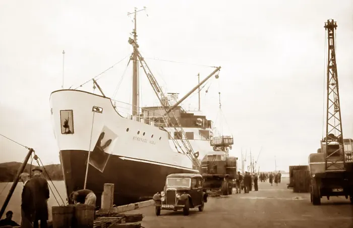 Framed Print : MV Loch Seaforth, 1940s / 50s Framed Print : MV Loch Seaforth, 1940s / 50s