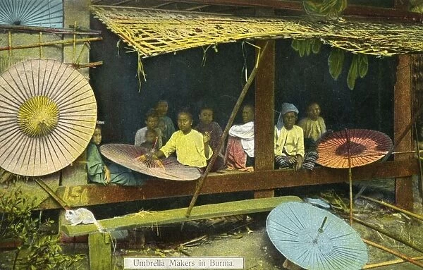 Myanmar - Umbrella Makers