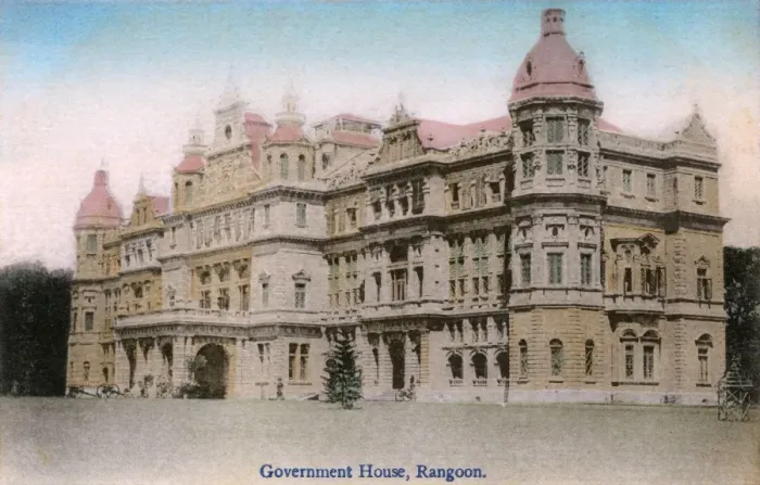 Framed Print : Myanmar - Yangon - Government House Framed Print : Myanmar - Yangon - Government House