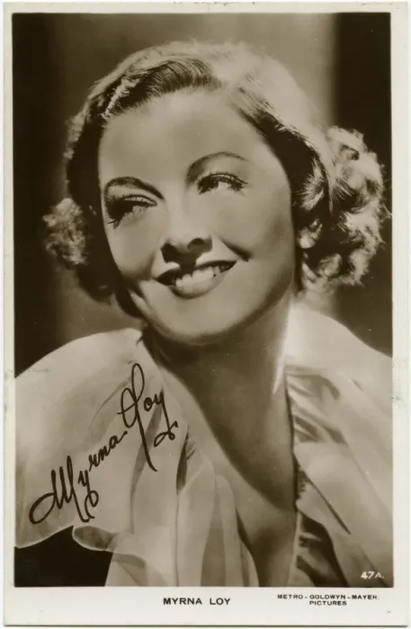 Framed Print : Myrna Loy (1905 1993), American film actress Framed Print : Myrna Loy (1905 1993), American film actress
