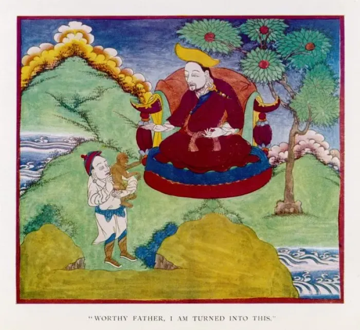 Framed Print : Myth / Tibet / 2 Neighbours Framed Print : Myth / Tibet / 2 Neighbours