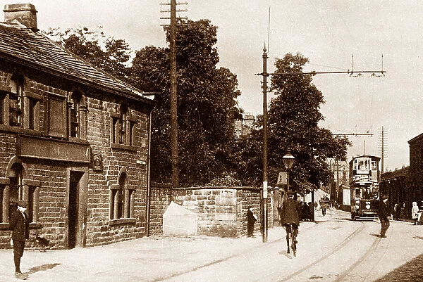 Mytholmroyd Burnley Road early 1900s