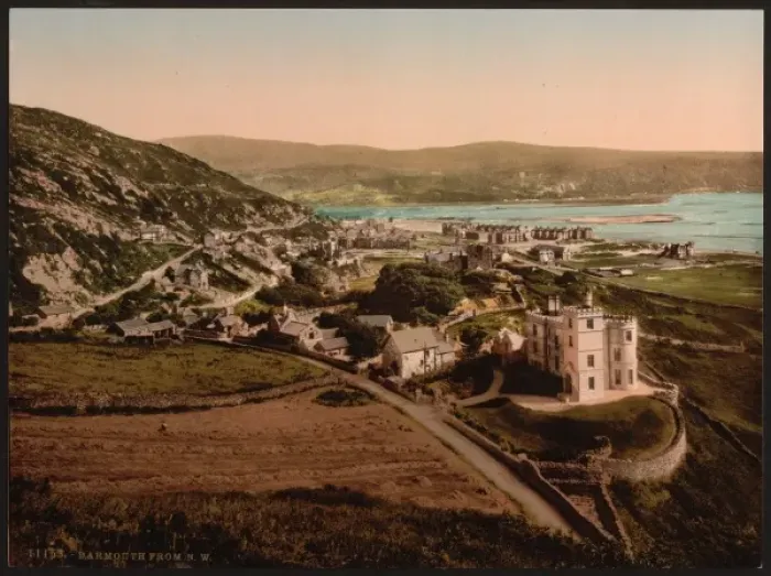 Framed Print : From N. W. Barmouth, Wales Framed Print : From N. W. Barmouth, Wales