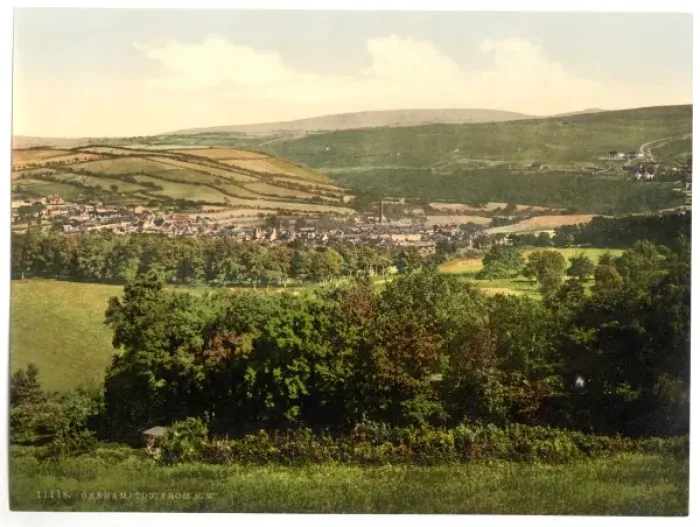 Framed Print : From N. W. Okehampton, England Framed Print : From N. W. Okehampton, England