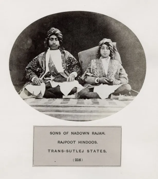 Framed Print : Nadown Rajah sons Rajpoot Hindoos, Trans-Sutlej states Framed Print : Nadown Rajah sons Rajpoot Hindoos, Trans-Sutlej states