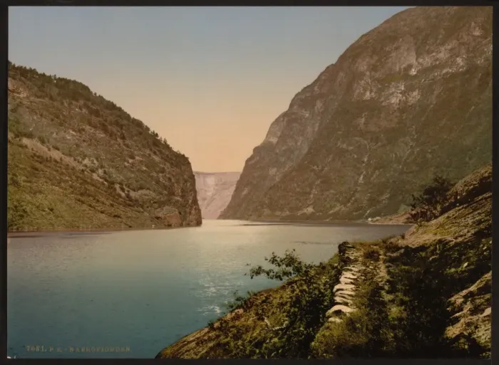 Framed Print : Naerofjorden, Sognefjord, Norway Framed Print : Naerofjorden, Sognefjord, Norway