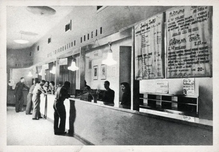 Framed Print : NaFI Alexander Club, Rome, Italy - WVS Information Bureau Framed Print : NaFI Alexander Club, Rome, Italy - WVS Information Bureau