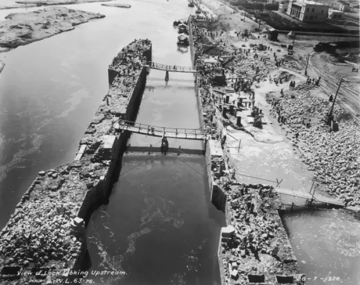 Framed Print : The Nag Hammadi Barrage (Dam) - Egypt Framed Print : The Nag Hammadi Barrage (Dam) - Egypt