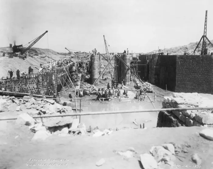 Framed Print : The Nag Hammadi Barrage (Dam) - Egypt Framed Print : The Nag Hammadi Barrage (Dam) - Egypt